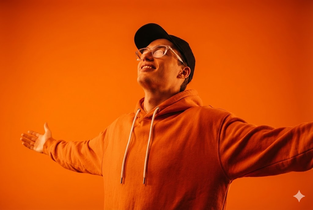 Monochromes Orange